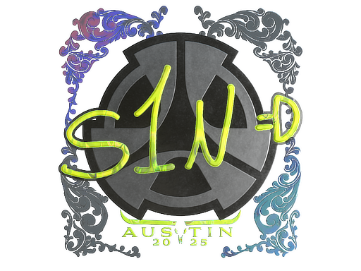 Item Sticker | s1n (Holo) | Austin 2025
