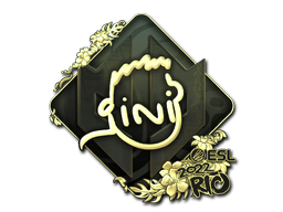 Item Sticker | VINI (Gold) | Rio 2022