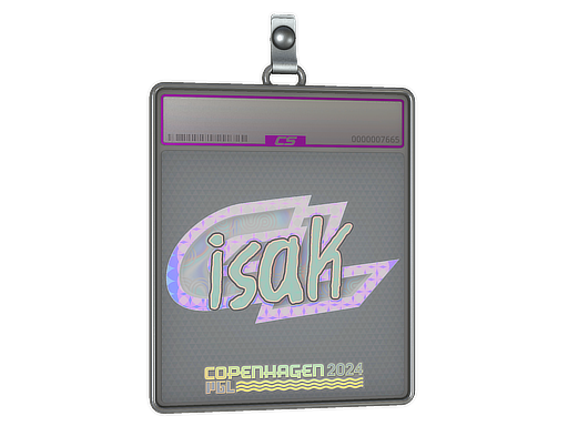 Item Sticker Slab | isak (Holo) | Copenhagen 2024