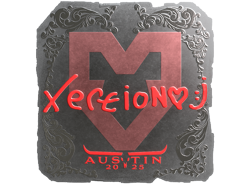 Item Sticker | xertioN (Foil) | Austin 2025