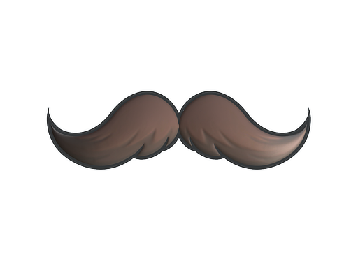 Item Sticker | Mustachio (Foil)