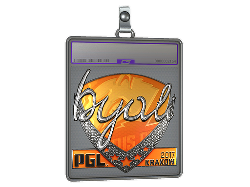 Item Sticker Slab | byali (Foil) | Krakow 2017