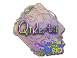 Item Sticker | qikert (Holo) | Rio 2022