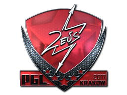 Item Sticker | Zeus (Foil) | Krakow 2017