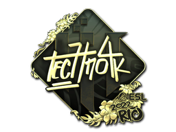 Item Sticker | Techno4K (Gold) | Rio 2022