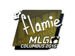 Item Sticker | flamie | MLG Columbus 2016
