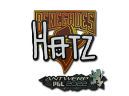 Item Sticker | hatz | Antwerp 2022