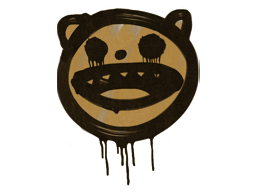 Item Graffiti | Happy Cat (Desert Amber)