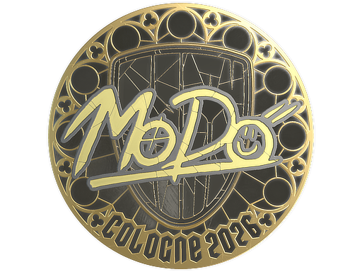 Item Sticker | MoDo (Gold) | Cologne 2026