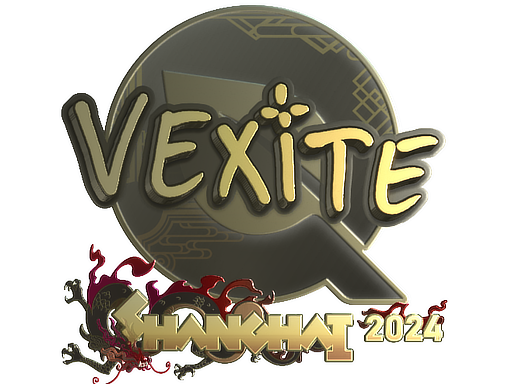 Item Sticker | vexite (Gold) | Shanghai 2024