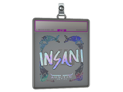 Item Sticker Slab | insani (Holo) | Austin 2025