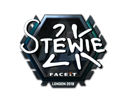 Item Sticker | Stewie2K (Foil) | London 2018