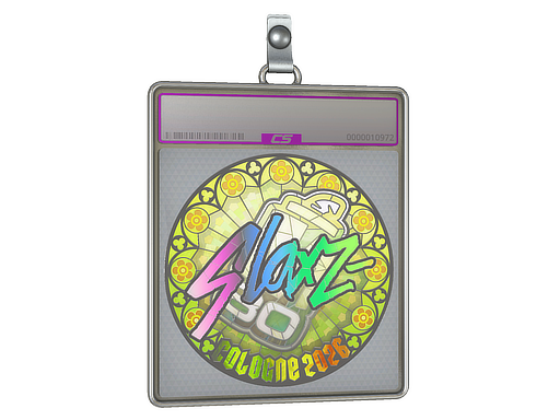 Item Sticker Slab | slaxz- (Holo) | Cologne 2026
