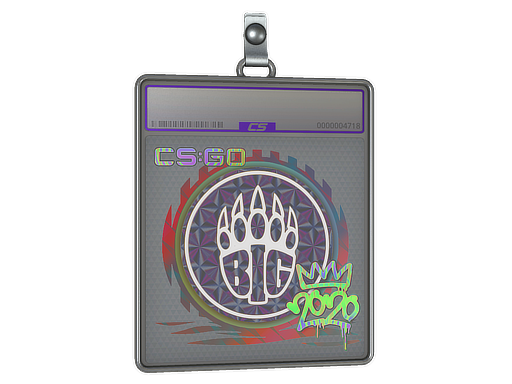 Item Sticker Slab | BIG (Holo) | 2020 RMR