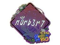 Item Sticker | n0rb3r7 (Glitter) | Rio 2022