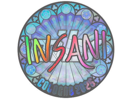 Item Sticker | insani (Holo) | Cologne 2026