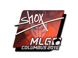 Item Sticker | shox (Foil) | MLG Columbus 2016