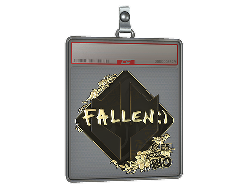 Item Sticker Slab | FalleN (Gold) | Rio 2022