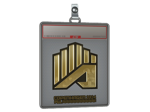 Item Sticker Slab | AMKAL ESPORTS (Gold) | Copenhagen 2024