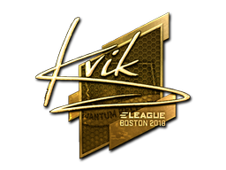 Item Sticker | Kvik (Gold) | Boston 2018