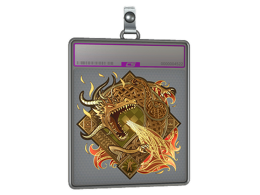 Item Sticker Slab | Dragon Lore (Foil)