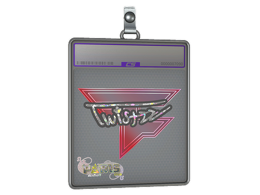 Item Sticker Slab | Twistzz (Glitter) | Paris 2023