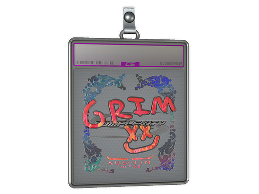 Item Sticker Slab | Grim (Holo) | Austin 2025