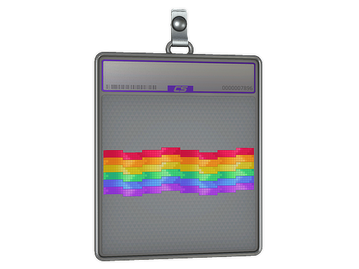 Item Sticker Slab | Rainbow Route (Holo)