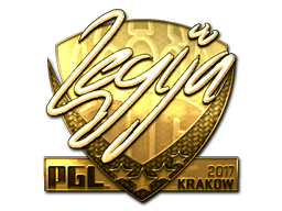 Item Sticker | LEGIJA (Gold) | Krakow 2017