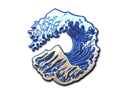 Cosmetic Sticker | Great Wave (Foil) of Craft