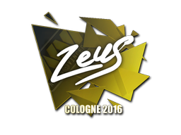 Item Sticker | Zeus | Cologne 2016