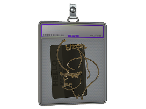 Item Sticker Slab | Hello PP-Bizon (Gold)
