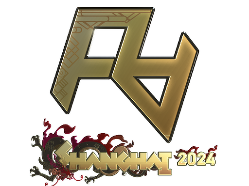 Item Sticker | Rare Atom (Gold) | Shanghai 2024