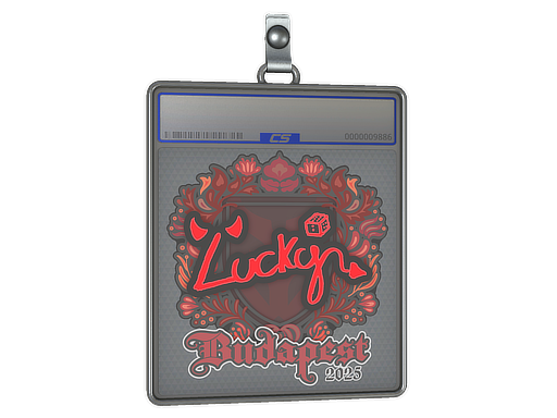 Item Sticker Slab | Lucky | Budapest 2025