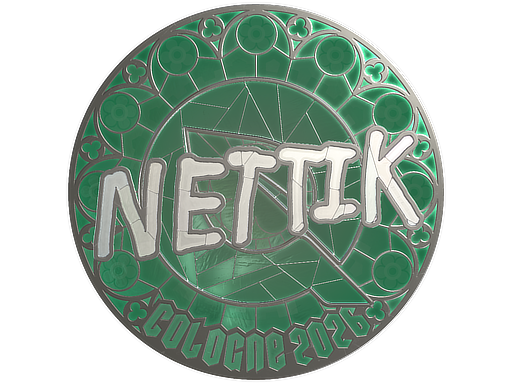 Item Sticker | nettik (Foil) | Cologne 2026