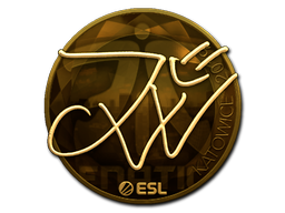 Item Sticker | JW (Gold) | Katowice 2019