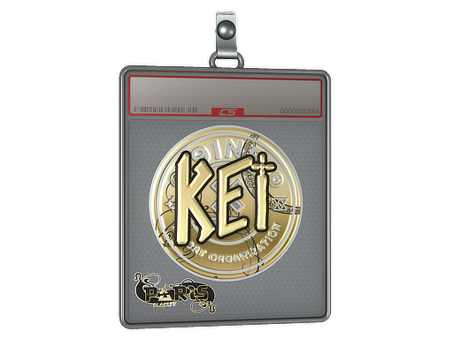 Item Sticker Slab | KEi (Gold) | Paris 2023