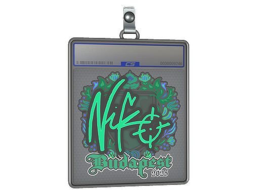 Item Sticker Slab | NiKo | Budapest 2025