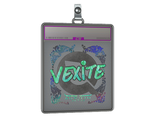 Item Sticker Slab | vexite (Holo) | Austin 2025