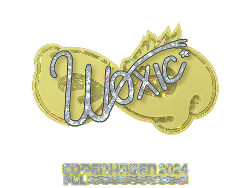 Item Sticker | woxic (Glitter) | Copenhagen 2024