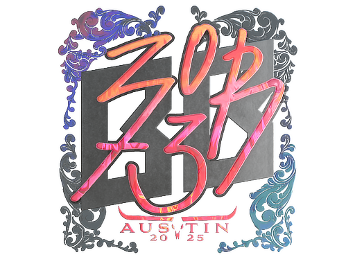 Item Sticker | zorte (Holo) | Austin 2025