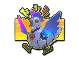 Item Sticker | Cyber Chicken (Holo)