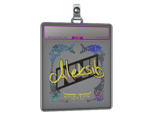 Item Sticker Slab | Aleksib (Holo) | Austin 2025