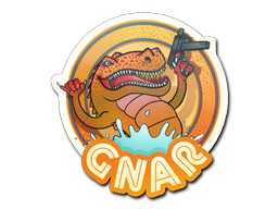 Item Sticker | Orange Gnar