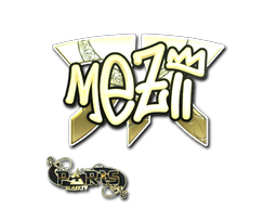 Item Sticker | mezii (Gold) | Paris 2023