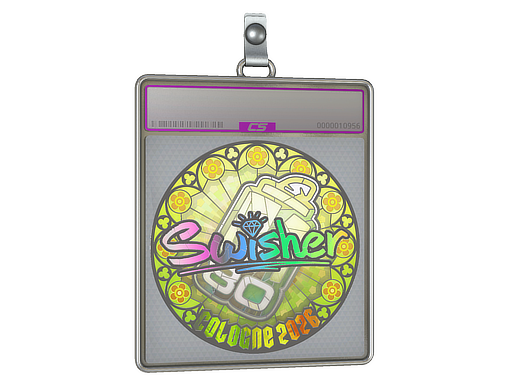 Item Sticker Slab | Swisher (Holo) | Cologne 2026