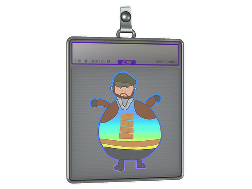 Item Sticker Slab | Poorly Drawn Balkan (Holo)