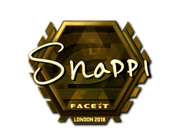 Item Sticker | Snappi (Gold) | London 2018