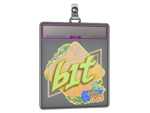 Item Sticker Slab | b1t (Holo) | Rio 2022