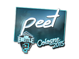 Item Sticker | peet (Foil) | Cologne 2015